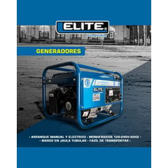 ELITE - Generador Gasolina 9000W 120/220V 459Cc 16.0Hp