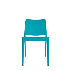 ITALMUEBLES - Silla Sin Brazos Polipropileno Marli Azul