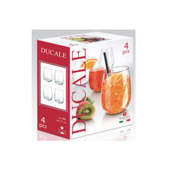 BORGONOVO - Set x4 Vasos Ducale 490ml