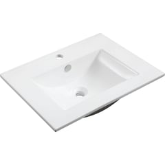 SENSI DACQUA - Lavamanos Porcelana Empotrado 62x46 centímetros