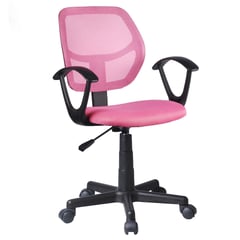 JUST HOME COLLECTION - Silla PC Escritorio Rosa