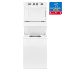 WHIRLPOOL - Torre de Lavado 20 Kg 7MWGT4027HW Blanco