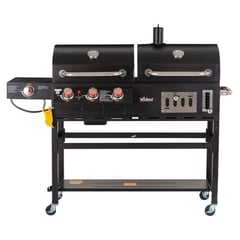 MR BEEF - Asador A Gas Dual 3 Quemadores 128X155Cm