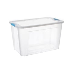 REYPLAST - Caja Organizadora Ultraforte 46x35x60 cm 68 Lt Transparente