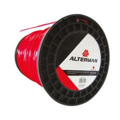 ALTERMAN - Nylon Redondo Para Guadaña Diámetro 3.3 Mm Rojo