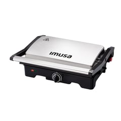 IMUSA - Panini Grill Antiadherente 180°