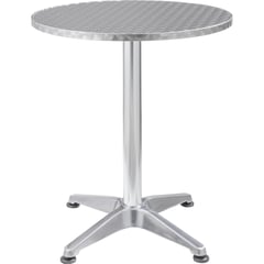 JUST HOME COLLECTION - Mesa Redonda 60 cm Aluminio