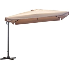 JUST HOME COLLECTION - Parasol Lateral 3 x 3 Mt Taupe