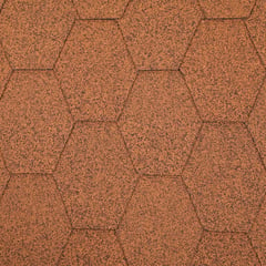 undefined - Teja Shingle Hexagonal Tabaco 3 M2