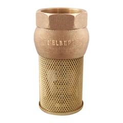 HELBERT - Válvula de Pie Canastilla Metálica 1-1/2 Pulg x 150 PSI