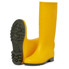 IDECAL - Bota PCV+Nitrilo Amarillo Caña Prado Talla 35