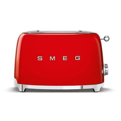 SMEG - Tostador para 2 Panes Rojo TSF01RDUS