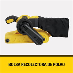 STANLEY - Lijadora de Banda 3" X 21" 900W