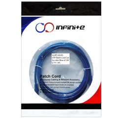 INFINITE - Patch Cord Categoría 5e de 3 Metros Azul x3 Und