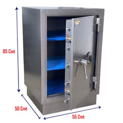 ATLANTIS - Caja Fuerte Clave Mecánica Acero Ref 2000 Seguridad Alta