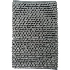 JUST HOME COLLECTION - Tapete Baño Algodón Cubes 40x60 Gris