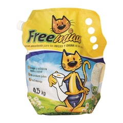 FREE MIAU - Arena Sanitaria Gato Freemiau 4.5kg