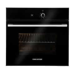 CHALLENGER - Horno de Empotrar a Gas 57 cm Acero Inoxidable Negro