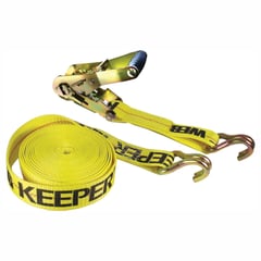 KEEPER - Amarre de Trinquete 30x2 Pulg. Ganchos en J. 3.333 Lbs.