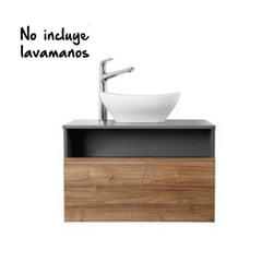 CORONA - Mueble Plus Vessel 70 Cm Stone Izquierdo