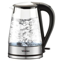 WURDEN - Hervidor de Agua 1.7 Lts Vidrio WKE-GLASS100