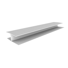 HOLZTEK - Cielo raso Unión en H de PVC 2.90mt Color Blanco