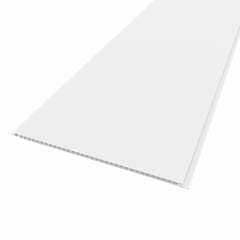 HOLZTEK - Cielo Raso de PVC 3.48mt2 Color Blanco 4 Laminas de 2.9mt x 30cm x 7cm de espesor