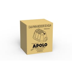 APOLO - Caja Cajillas Plasticas Contador de Agua 12 Unidades