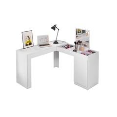 MULTIMUEBLES - Escritorio Tocador Star Blanco