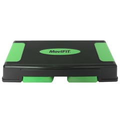 MOVIFIT - Banco Step Ajustable En 3 Niveles Color Verde