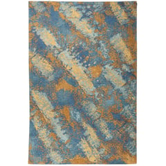 RUGS2GO - Tapete Haya Color Azul de 244cm x 335cm