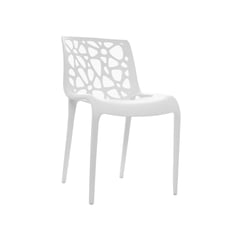 BONNO - Silla Himalaya 80x46x48 Blanco