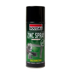 SOUDAL - Alu Zinc Spray Galvanizador en Frío Mate 400 ml