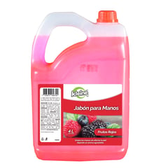 KLEINE WOLKE - Jabon Liquido Frutos Rojos x4000ml Kleine