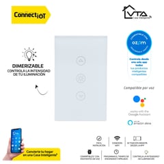 VTA PLUS - Dimmer Intelignete Connect Iot Blanco