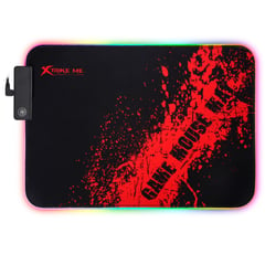 XTRIKE ME - Mouse Pad Gamer Iluminación Luz RGB Base Antideslizante