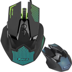 XTRIKE ME - Mouse Gamer PC USB 7 Botones 3600 DPI 7 Colores