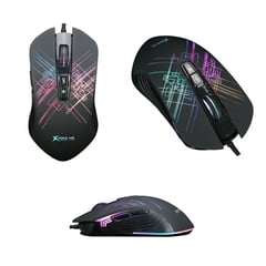 XTRIKE ME - Mouse Gamer PC USB 7 Botones 4800 DPI RGB