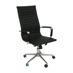 OR DESIGN - Silla Ofic Gerencial Alta 3301 114x61x47 Negra