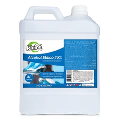 KLEINE WOLKE - Alcohol Etilico Desinfectante Limpiador 70% 4000ml