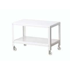 ARRO ES SAS - Mesa de Centro Locker Rod 40x40x70 Blanco