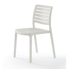 INORCA - Silla Sin Brazos Polipropileno Khao Blanco