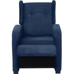 HIGH CLASS - Silla Reclinable Apolo 77x85x80 Azul Indigo