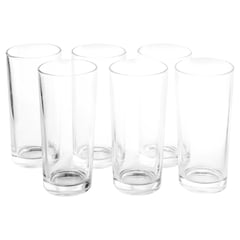 CASA BONITA - Set X6 Vasos Vidrio 250 Ml