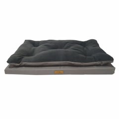 PET COMFORT - Colchón Para Perro Touch Ortopédico Gigante Gris