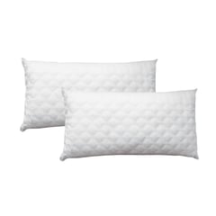 JUST HOME COLLECTION - Setx2 Almohadas + Forro 50x70 Cm Antifluidos