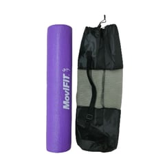 MOVIFIT - Colchoneta Tapete De Yoga/Pilates/Gimnasia De 173 Cm Con Estuche Color Morado