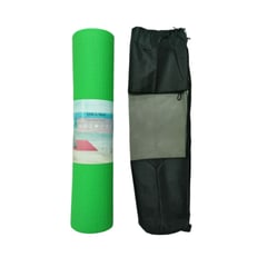 MOVIFIT - Colchoneta Tapete De Yoga/Pilates/Gimnasia De 173 Cm Con Estuche Color Verde