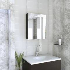 SENSI DACQUA - Gabinete De Baño Lumo Wengue 50.5x40x12.2 Cm