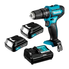 MAKITA - Taladro Percutor 3/8-pulg 12V con 2 Baterías